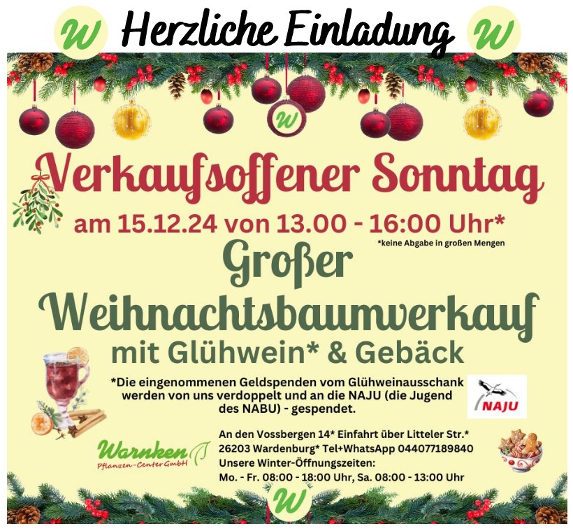 warnken_pflanzencenter_verkaufsoffener_sonntag_gluehweinverkauf_naju