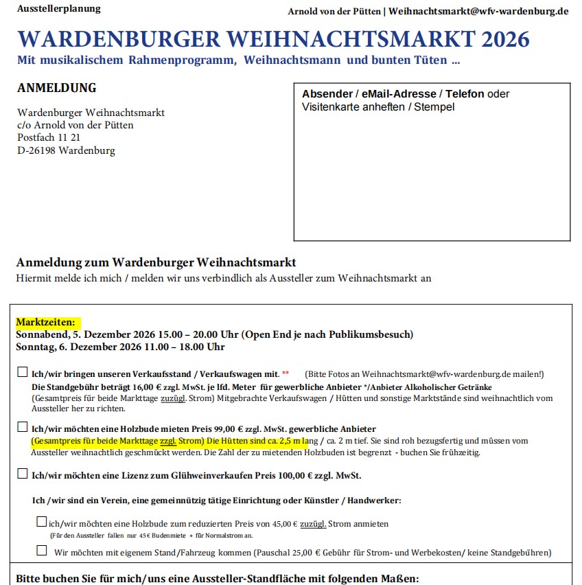 wardenburger_weihnachtsmarkt_ausstellerinformation_anmeldung_www.wfv-wardenburg.de_arnold_von_der_pütten